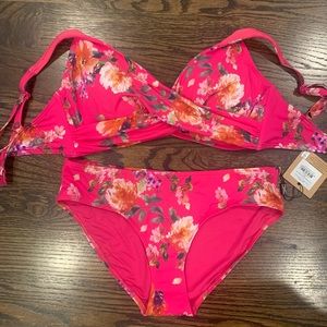 Nip tuck pink bikini